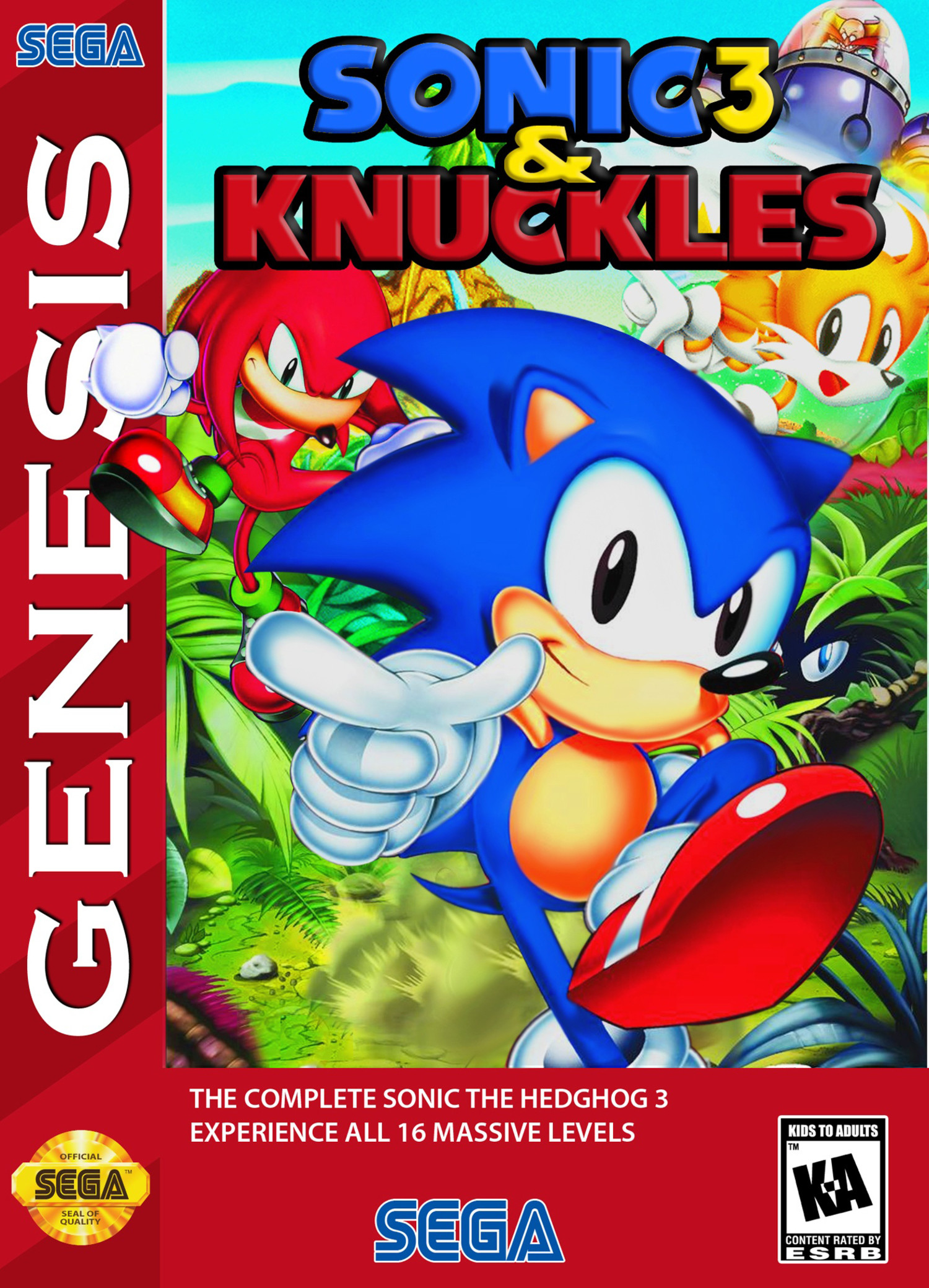 Sonic & Knuckles + Sonic The Hedgehog 3 (Europe)